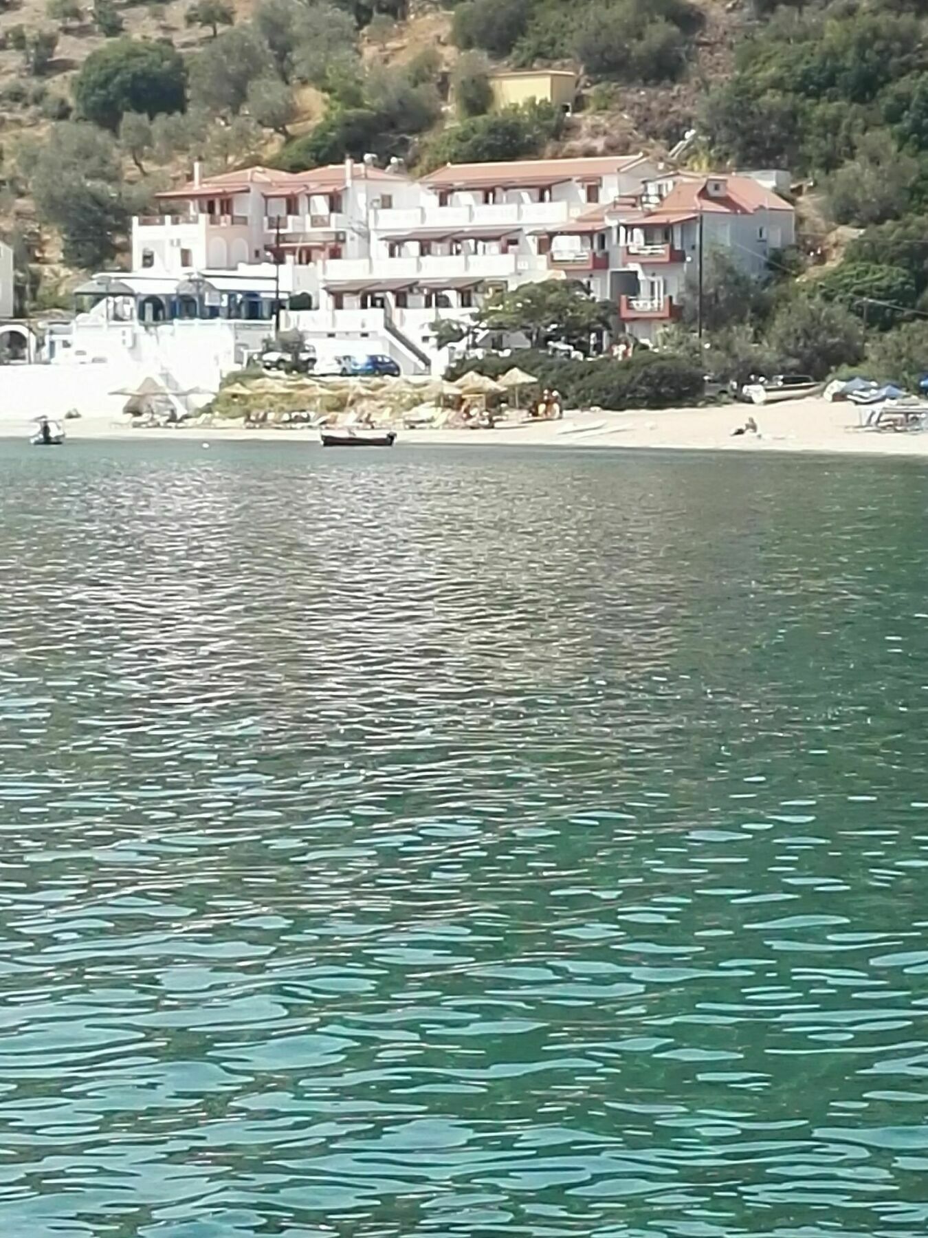 Nereides Seaside Apartments Marathokampos Exterior photo